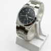 Premium Slim Dial Analog Quartz Stainless Steel Made Chain Watch With Date & Day Display for Men
