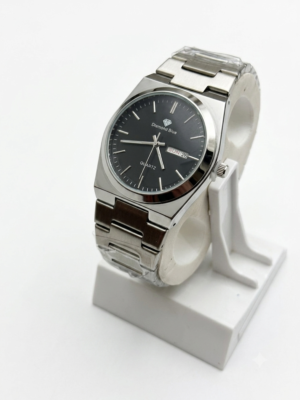 IMG_2418 (1) Premium Slim Dial Analog Quartz Stainless Steel Made Chain Watch With Date & Day Display for Men