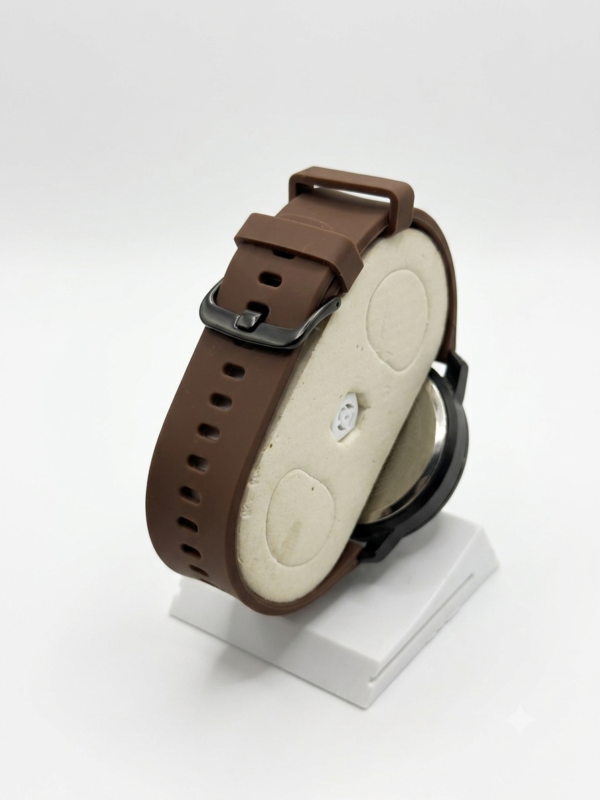 Movado Men's Minimalist with silicone strap watch.