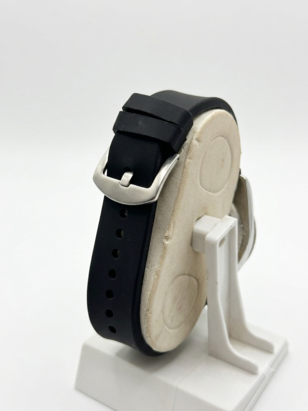 Movado Men's Minimalist with silicone strap watch.