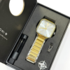 TOMI Edge Square Dial Link Watch