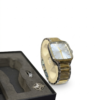 TOMI Edge Square Dial Link Watch
