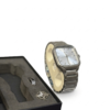 TOMI Edge Square Dial Link Watch