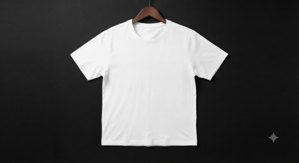 IMG_2603 WHITE ROUND NECK TSHIRT