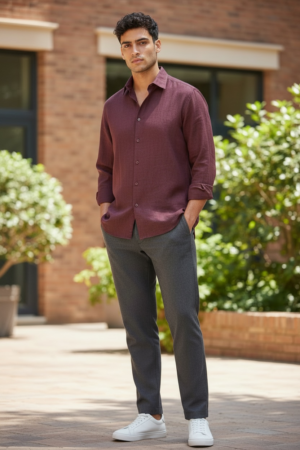 Irish linen casual shirt