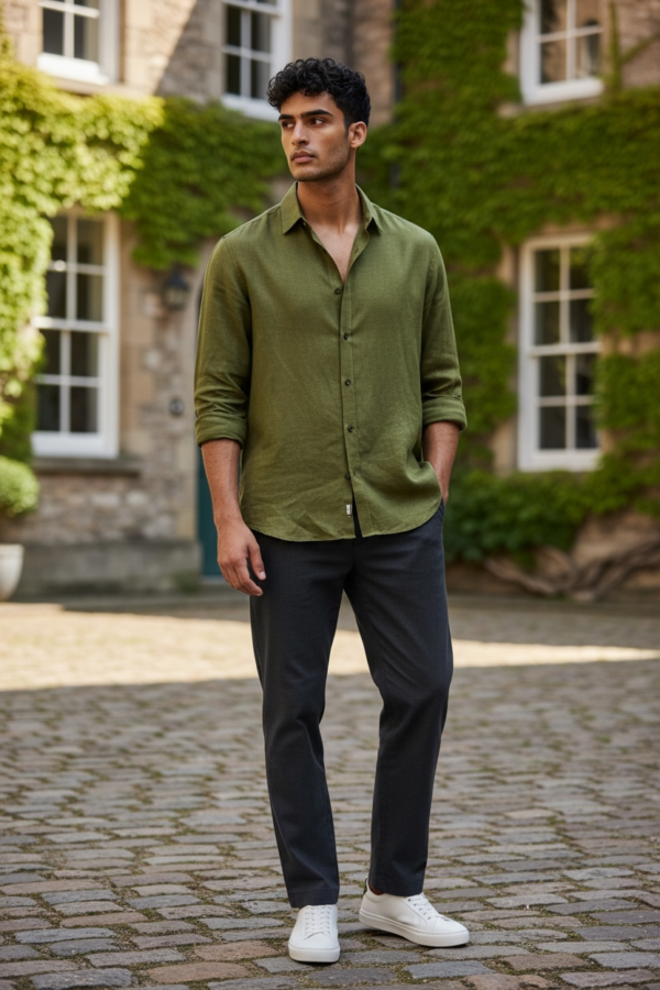 Irish linen casual shirt