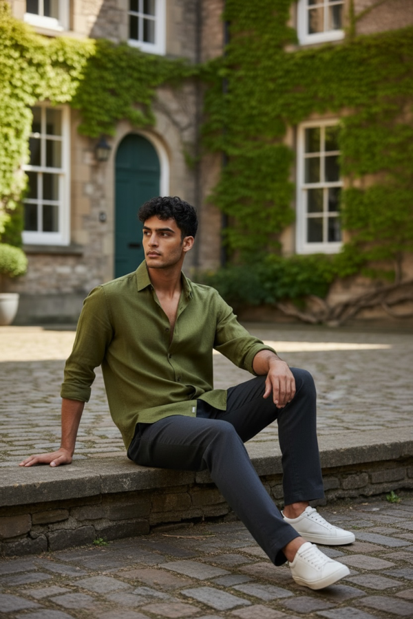 Irish linen casual shirt