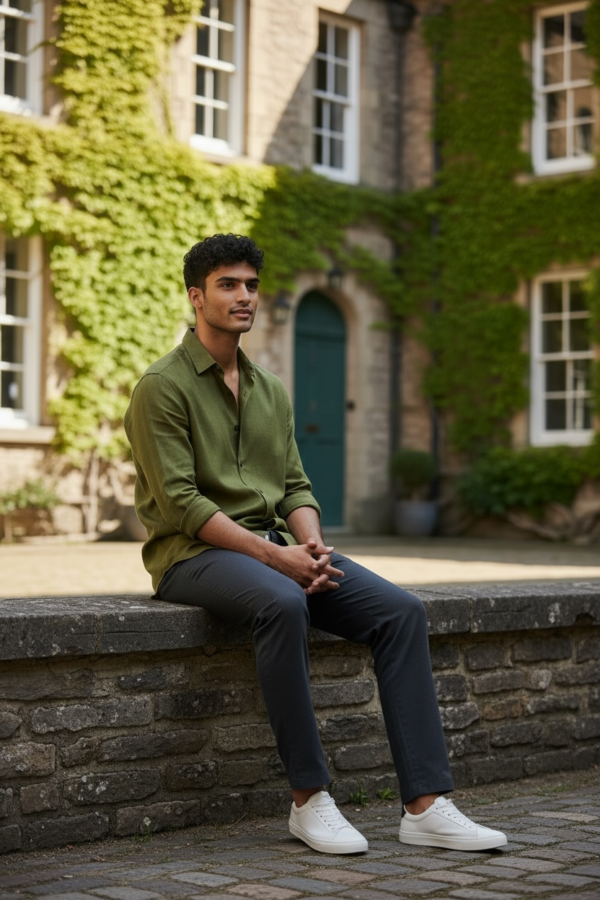 Irish linen casual shirt