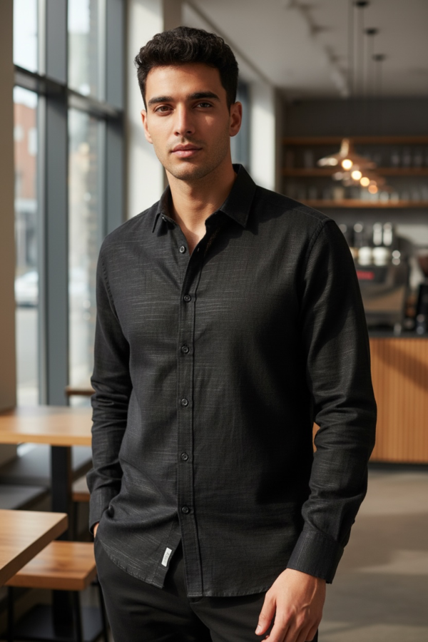 linen casual shirt