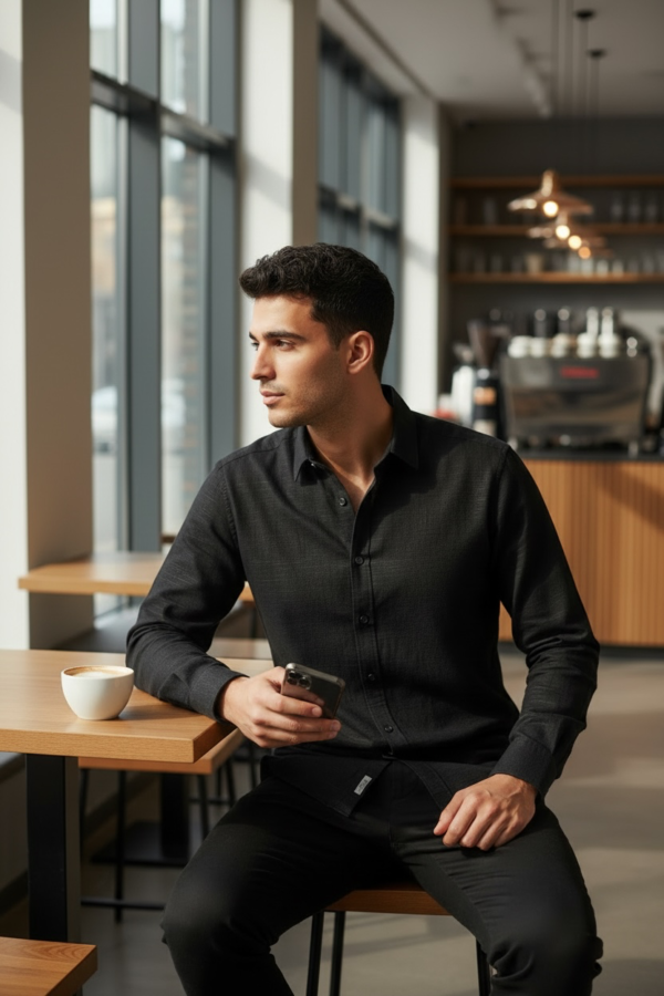 linen casual shirt