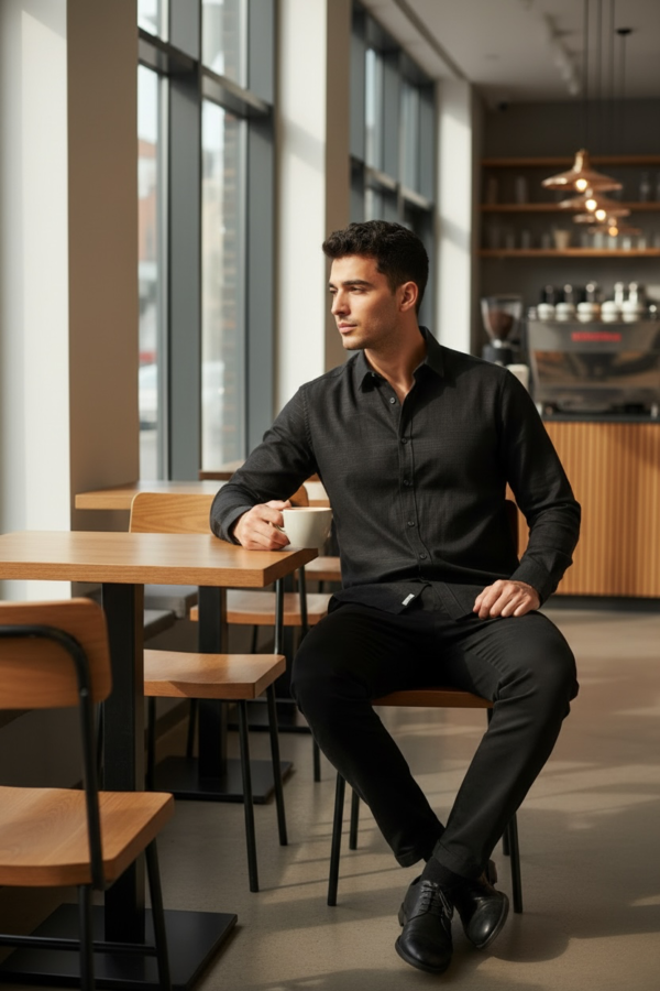 linen casual shirt