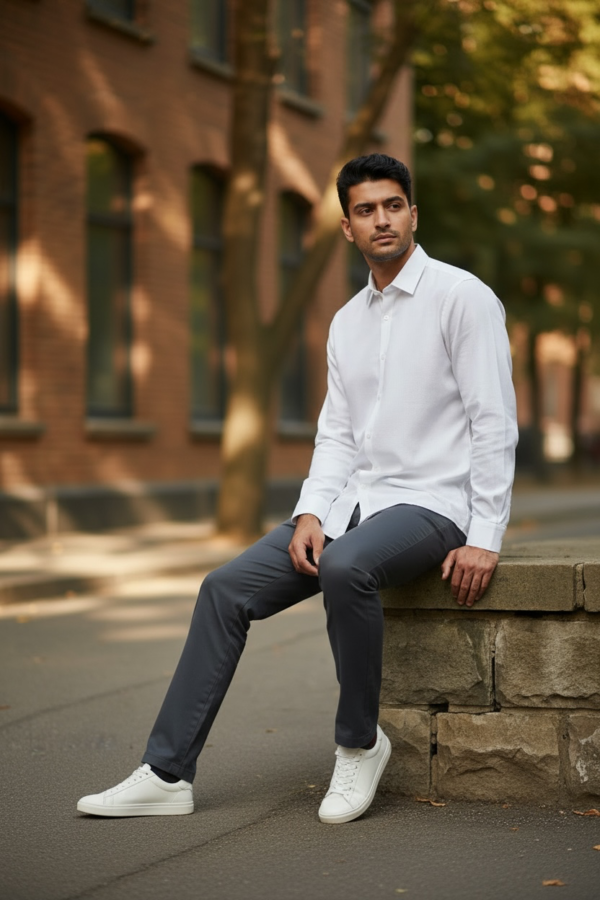 Irish linen casual shirt
