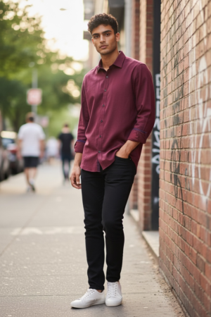 Irish linen casual shirt