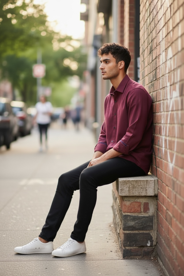 Irish linen casual shirt
