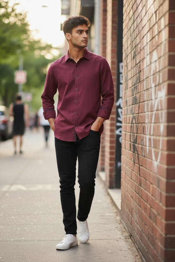 Irish linen casual shirt
