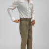 Men's Premium High-Waisted Pleated Trousers with Side Adjusters